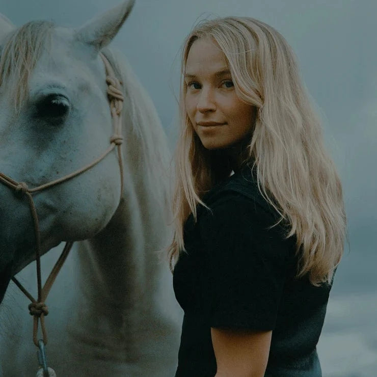 Corro Blonde Girl with Horse