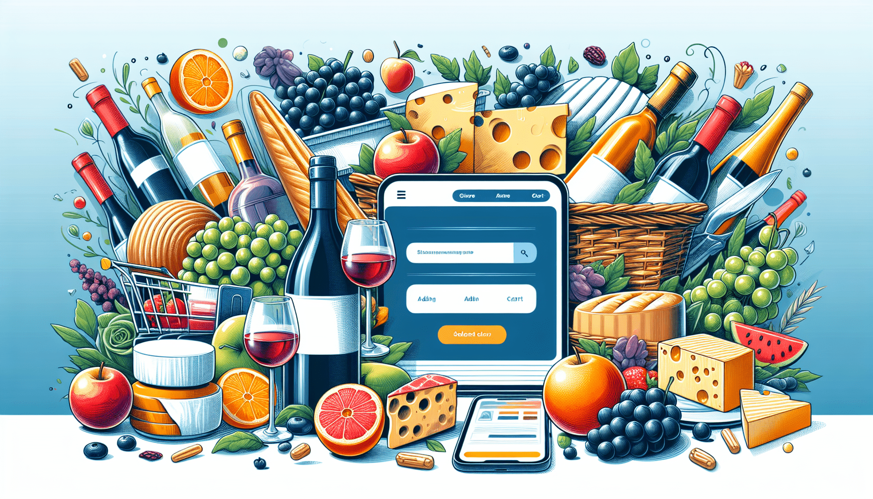 Skapa e-handel för mat och dryck: Sälj dina delikatesser online - Iggy Agency
